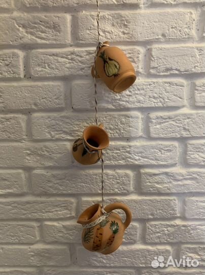 Подвесные кувшинчики ручной работы