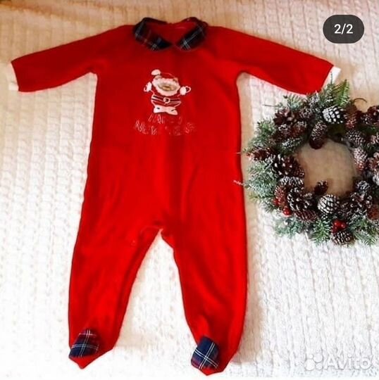 Новогодний костюм для мальчика 74-76 размер