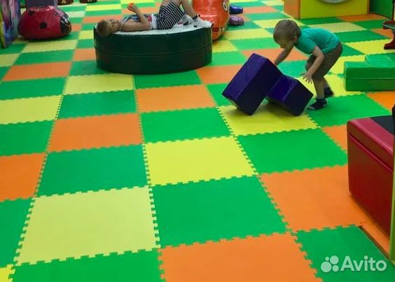 Защитное пазл-покрытие для игровых комнат