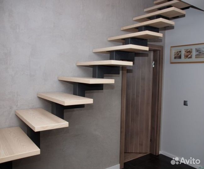 Лестница металлокаркас