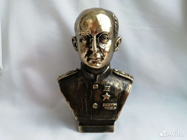 Бюст Лаврентий Берия Сталин Латунь