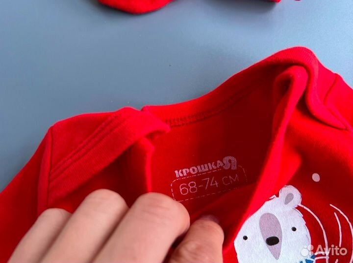 Новый новогодний костюм 68 74