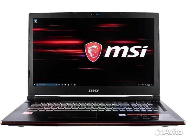 17,3 дюймов геймерский ноутбук MSI