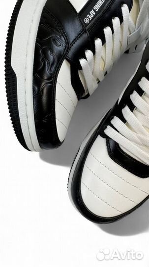 Кроссовки Bape Sta 88 Mid Black White Men's