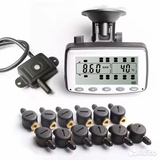 Контроль давления в шинах для грузовиков tpms