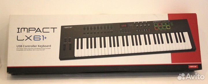 Midi клавиатура Nektar Impact LX61+ (новая)
