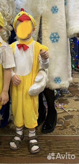Костюм цыпленка