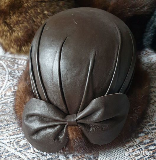 Шляпа норковая женская