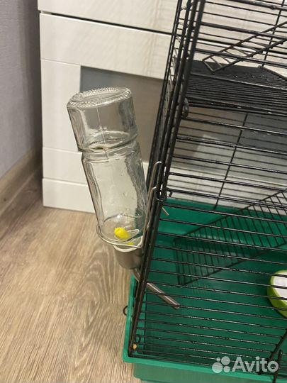 Большая клетка для грызунов б/у