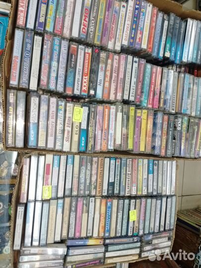 Кассеты аудио с записью