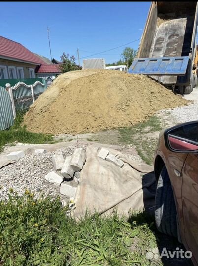 Песок щебень доставка