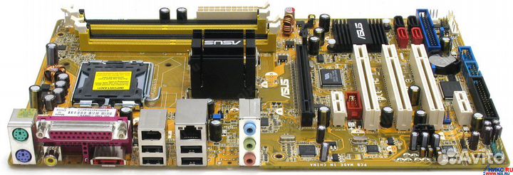 Материнская плата asus P5L 1394