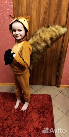 Костюм белки 5-6 лет прокат