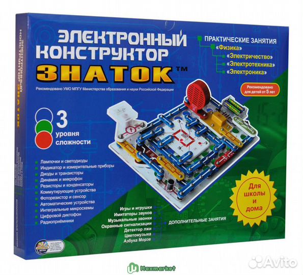 Электронный конструктор знаток 
