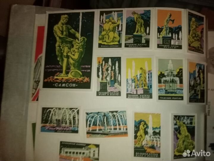 Этикетки спичечные СССР