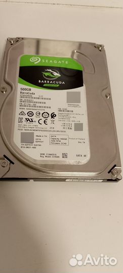 Новый жёсткий диск 500gb seagete