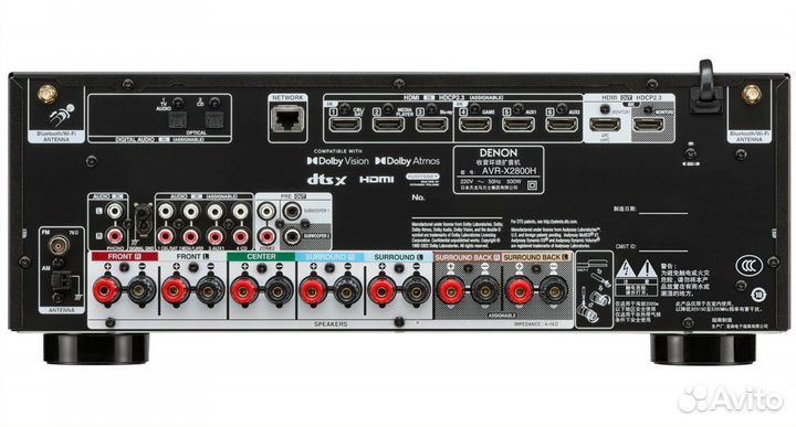 Ресивер Denon AVR-X2800H (Новый. В наличии)
