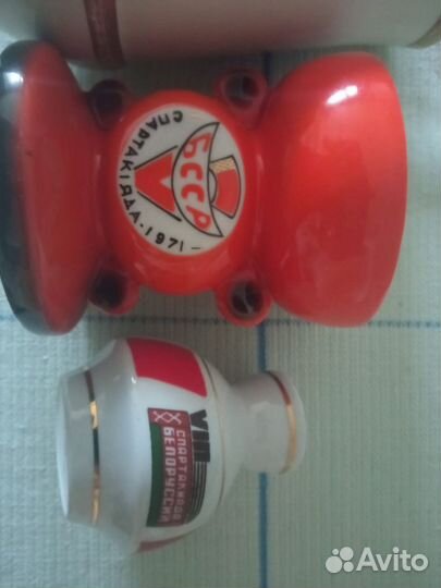 Фарфор СССР олимпиада агитация лфз