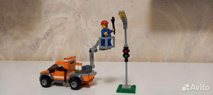 Lego City 60054 грузовик ремонта освещения