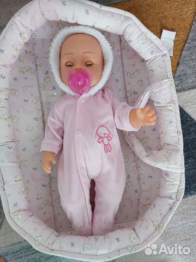 Кукла пупс интерактивная