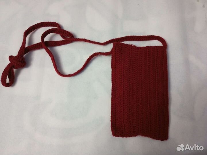 Сумка женская вязаная, crossbody