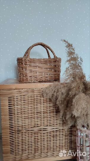Корзины плетеные на заказ