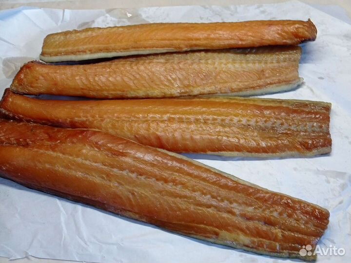 Сом балык холодного копчения и вяленый