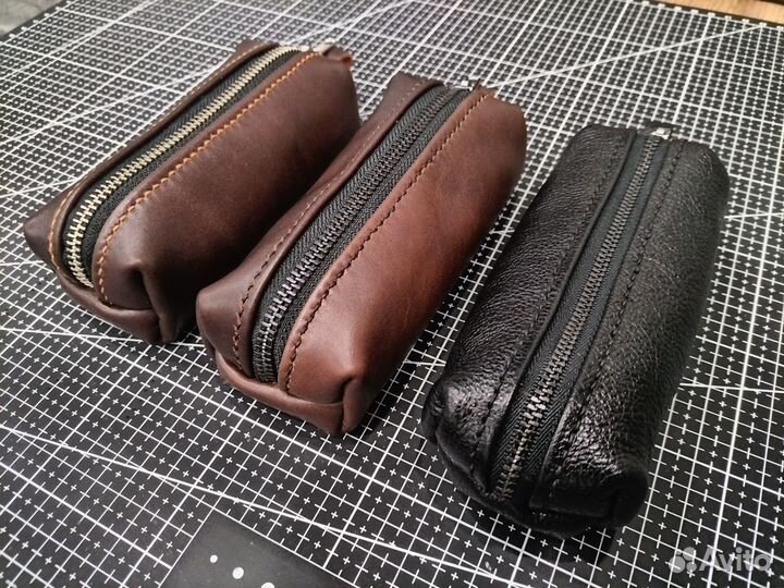 Ключница натуральная кожа