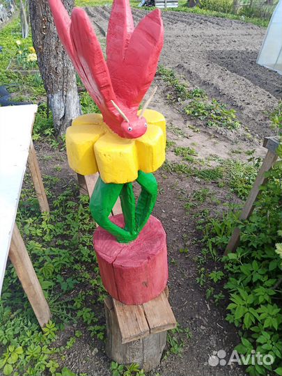 Бабочка из дерева