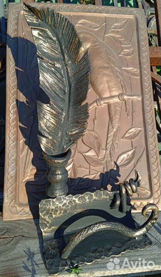 Кованая визитница