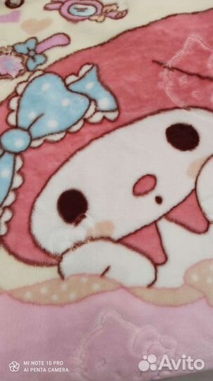 Плед - одеяло и бамбуковая подушка