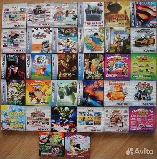 Продаю игры от Game Boy Advance