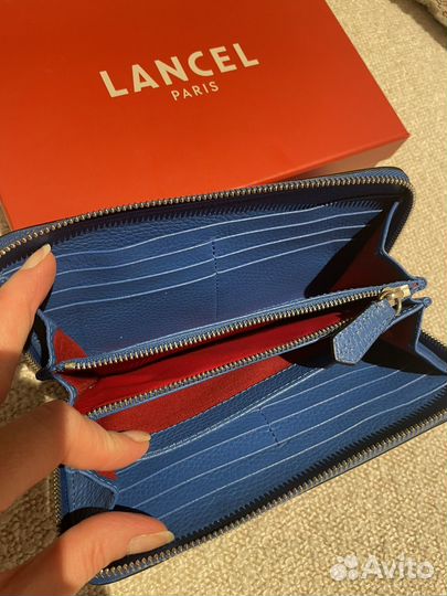 Кошелек женский Франция натуральная кожа Lancel