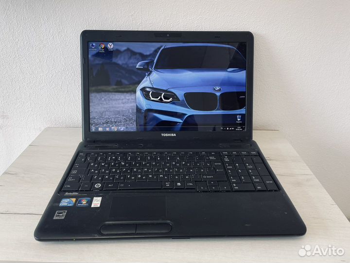 Производительный Toshiba 15'6 Core i3/4GB/320GB