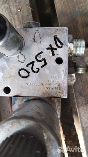 Электромагнитный клапан экскаватора Doosan DX520LC