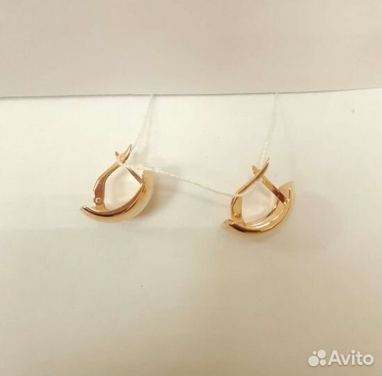 Золотые серьги