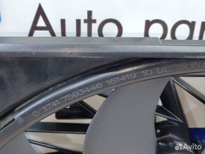 Вентилятор охлаждения радиатора Bmw 5 F10 N63B44