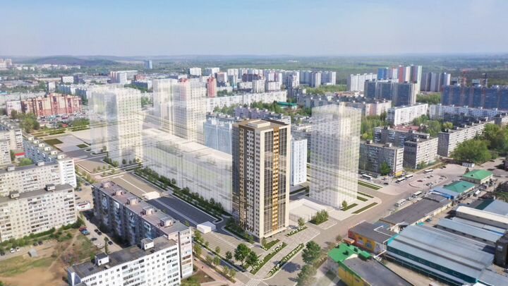 Квартира-студия, 25,7 м², 6/26 эт.