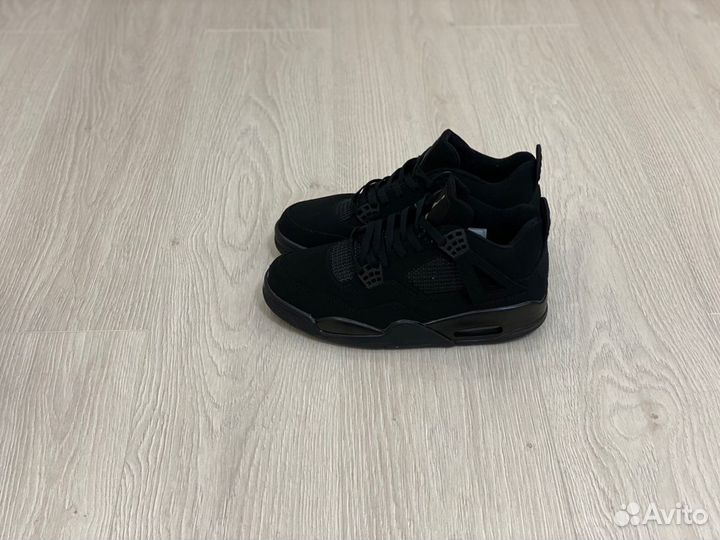 Кроссовки Air Jordan 4 Black Cat (36-45)