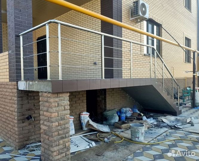 Перила,поручни из нержавеющей стали