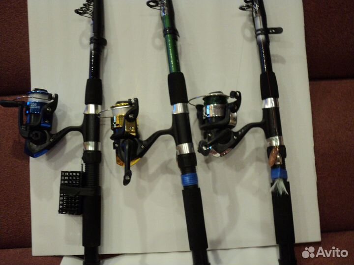 Спиннинги в сборе