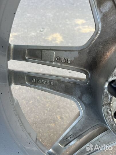 Диски на mercedes W212 r18 amg разноширокие