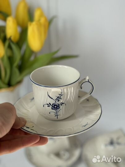 Villeroy boch luxembourg чайные пары сервиз