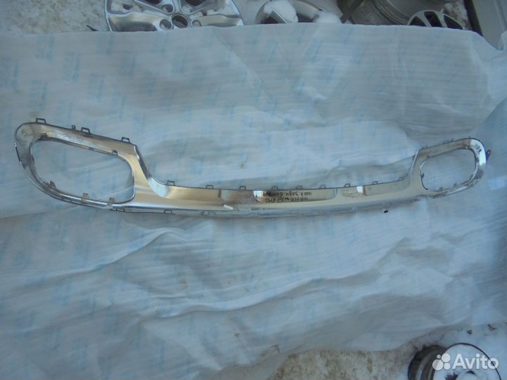 Накладка заднего бампера Mercedes Benz W167 GLE AM