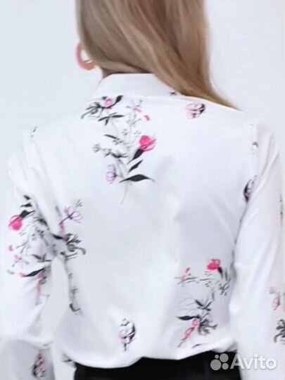 Блузка рубашка женская 44 46