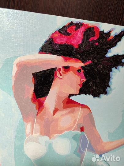 Готовая картина по номерам 30х40