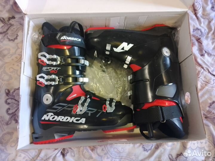 Горнолыжные ботинки nordica 28.5, индекс 80