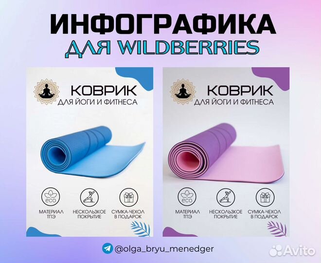 Инфографика для маркетплейсов