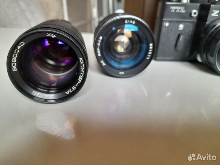Фотоаппарат Зенит TTL, с обьективами