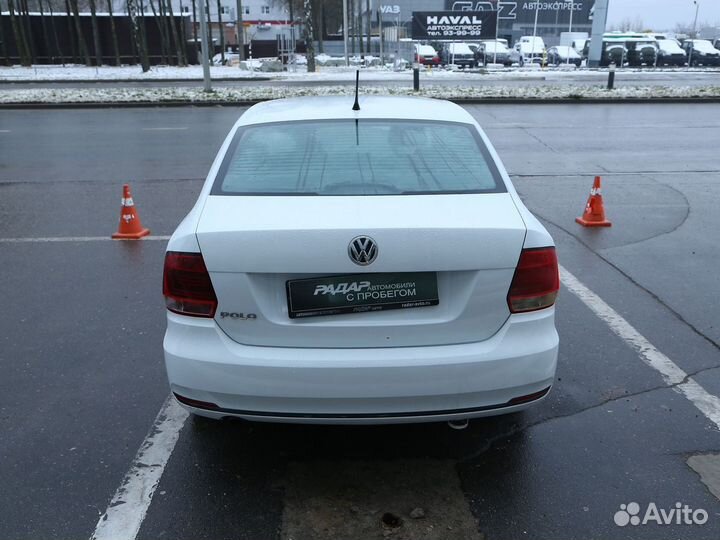 Volkswagen Polo 1.6 МТ, 2016, 115 000 км